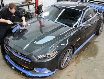 Paint correction on 2015 Mustang GT